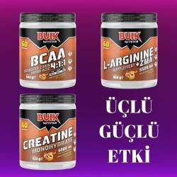 BCAA 60 Servis - Kreatin 60 Servis - L Arjinin + ZMA 60 Servis